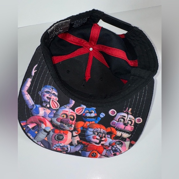 FIVE NIGHTS AT FREDDY'S- SISTER LOCATION- SNAPBACK HAT - Picture 2 of 8